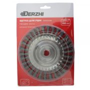 Щетка DERZHI для УШМ плоская 150мм 874634