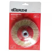 Щетка DERZHI для УШМ тарелка 125мм М14 874616