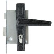 Замок врезной Зенит ЗВ4-3.01 СЕРЕБРО