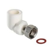 Уголок 20х1/2 с накидной гайкой пропилен Валтек