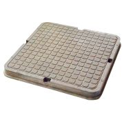 Люк квадрат средний 550*550 СЕРЫЙ