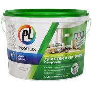 Краска акриловая для стен и потолков Profilux PL-04А 1,4 кг.