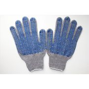 Перчатки ДГ 5Н ПВХ ПРОТЕКТОР серый стандарт 7,5кл