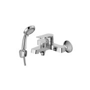 Смеситель д/ванны с корот изл, хром DECOROOM DR23036