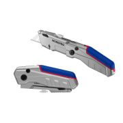 Нож складной алюм. WORKPRO-синий WP211025