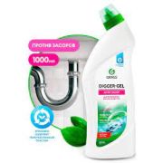 Щелочное средство для прочистки труб DIGGER GEL GraSS 1000мл 125438