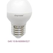 Лампа с/д G45 10W 6000К Е27 Спутник