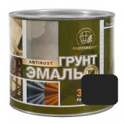 Грунт-эмаль по ржавчине 1,9кг графит Радуга