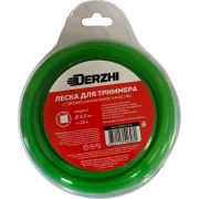 Леска для триммеров квадратная DERZHI 4,0мм 15м 40015-02