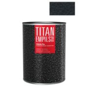 Эмаль молотковая ОРЕОЛ TITAN черная 0,8 кг