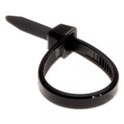 Хомут-стяжка нейлон 2,5х100 черн (100шт/уп) СЛ