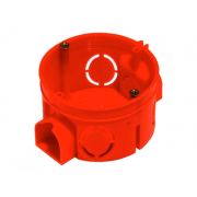 Подрозетник СП 68х42мм красная TDM SQ1402-1116