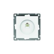 Розетка комп белая Афина А0051