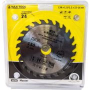 Диск пильный 130х24Тх22мм 19634 85-87HRC адаптеры 16/20 MaxiTool
