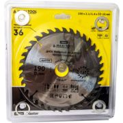 Диск пильный 190х36Тх32мм 19645 85-87HRC MaxiTool