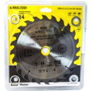 Диск пильный 230х24Тх32мм 19652 85-87HRC MaxiTool