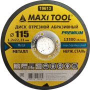 Диск М 115х1,2х22,2 19613Б MaxiTool