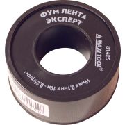 Лента Фум 81425 ЭКСПЕРТ белая 19ммх10м МaxiTool