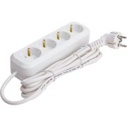 Удлинитель Люкс У10-555 3*0,75 4гн 3м UNIVersal с/з 555-03