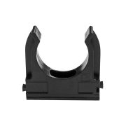 Клипса д/трубы 32 черная