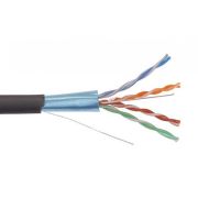 Кабель F/UTP 4х2х24 АWG кат.5е solid CU PVC GENERICA BC1-C5E04-311-305-G