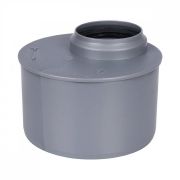 Переходник 100*50 бутылка (плоская) эксцентрическая РТП