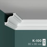 Плинтус потолочный К-100