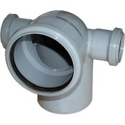 Отвод 110х50/87° левый/правый канал. (арт 36682) РТП