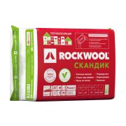 Утеплитель Rockwool Лайт Баттс СКАНДИК 800х600х100 (2,88м2) АКЦИЯ!!!