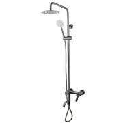 Стойка душевая FASHUN короткий излив,сатин A52422