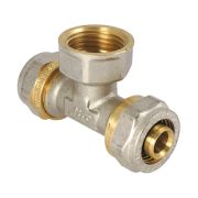 Тройник цанговый 16*3/4 вн*16