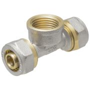 Тройник цанговый 16*3/4 вн*16 для м/п