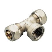 Тройник цанговый 26*1 вн*26