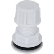 Врезка для бочки 1/2 с заглушкой (пластик)