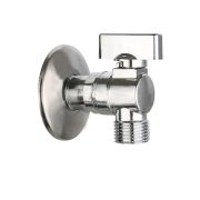 Кран угловой шаровый DN 15х20 ViEiR хром мат