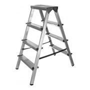 Стремянка алюм. 4 ст. 86см 3,3кг ТМ Мега АМ 204