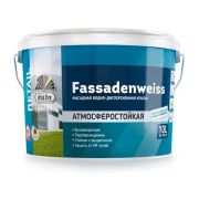 Краска в/д фасадная Dufa FASSADENWEISS 10 л